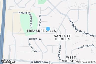 Map image of the property - 9804 Treasure Hill Rd