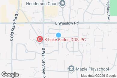 Map image of the property - 731 E Sherwood Hills Dr