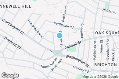 Map image of the property - 22 Bigelow St