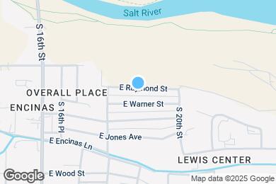 Map image of the property - 1841 E Raymond St