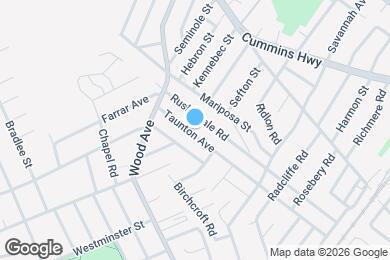 Map image of the property - 26 Taunton Ave