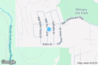 Map image of the property - 1710 NW Arcadia Dr