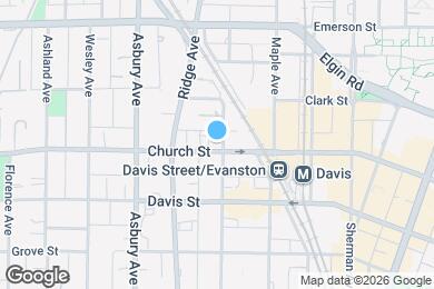 Map image of the property - Lodge Evanston