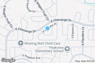 Map image of the property - 19032 E Whitaker Pl