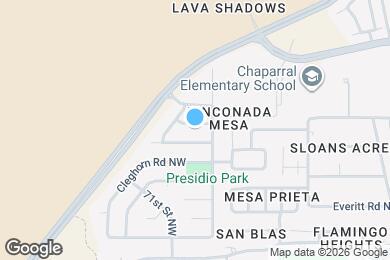 Map image of the property - 6716 Butte Volcano Rd NW