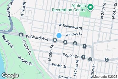 Map image of the property - 2823 W Girard Ave