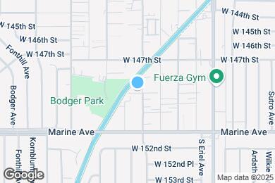 Map image of the property - 14823 Lemoli Ave