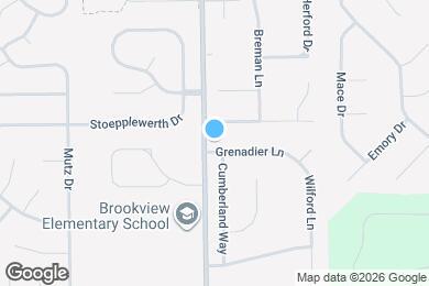 Map image of the property - 11704 Grenadier Ln