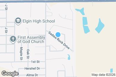 Map image of the property - 1308 Saddle Rock Drive