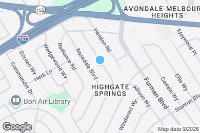 Map image of the property - 3036 Talisman Rd