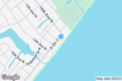Map image of the property - 1511 N Ocean Blvd