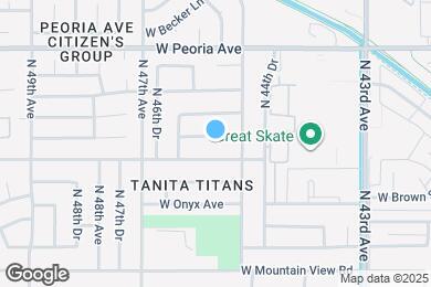 Map image of the property - 4523 W Cheryl Dr