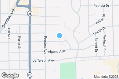 Map image of the property - 694 Columbia Ave