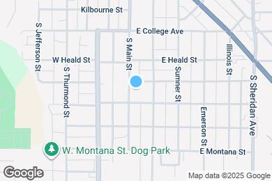 Map image of the property - 825 S Main St