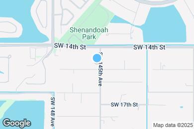 Map image of the property - 14503 SW 16th St