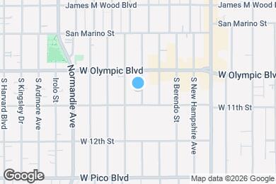 Map image of the property - Orion at 1037 Dewey