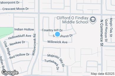 Map image of the property - 615 Stonehurst Dr
