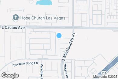 Map image of the property - 10573 Petricola St