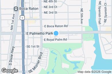 Map image of the property - 301 E Royal Palm Rd