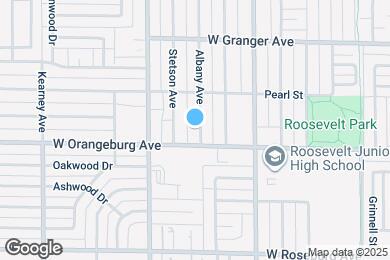 Map image of the property - 1409 Albany Ave