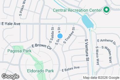 Map image of the property - 2760 S Sedalia St