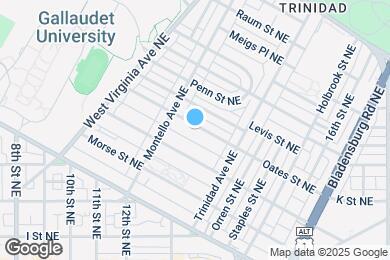 Map image of the property - 1235 Oates St NE