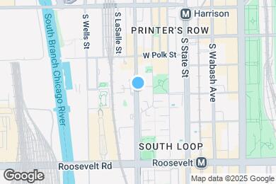 Map image of the property - 877 S Clark St