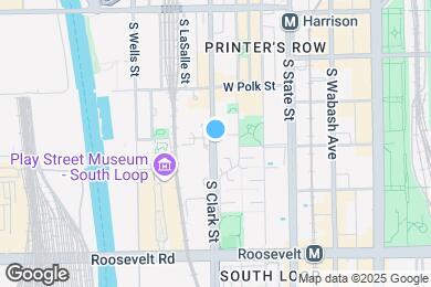 Map image of the property - 883 S Clark St