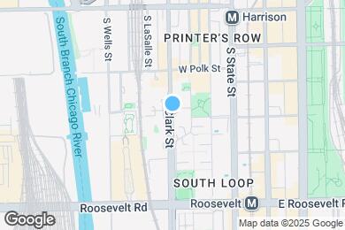 Map image of the property - 891 S Clark St