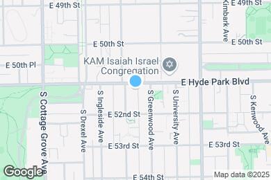 Map image of the property - 1015 E Hyde Park Blvd