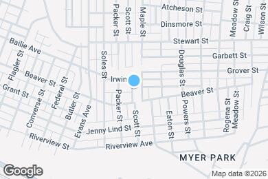 Map image of the property - 1713 Scott St
