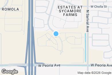 Map image of the property - 10949 N 165th Ave
