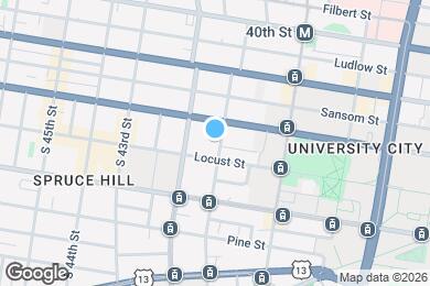 Map image of the property - 204 S 41st St