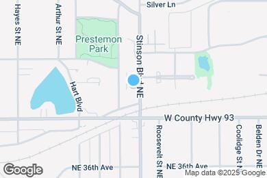Map image of the property - Stinson Heights Apartments