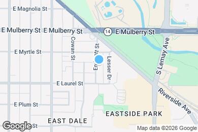 Map image of the property - 622 Endicott St