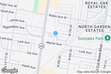 Map image of the property - 6513 N 8th St