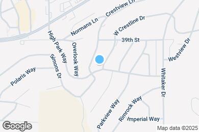 Map image of the property - 651 W Crestline Dr