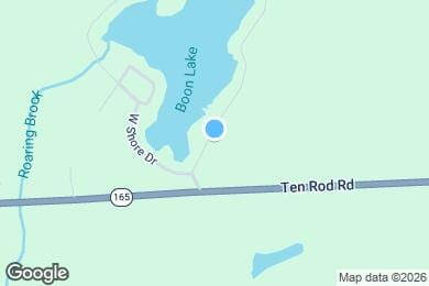 Map image of the property - 190 E Shore Dr