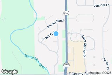 Map image of the property - 1610 Winding Creek Trl