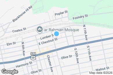 Map image of the property - 811 E Chestnut St