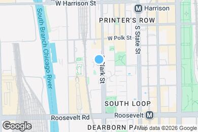 Map image of the property - 960 S Clark St