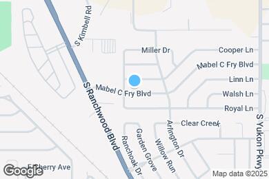 Map image of the property - 709 Mabel C Fry Blvd