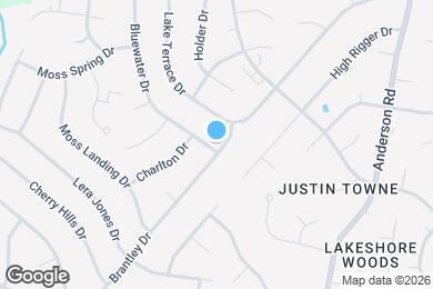 Map image of the property - 1032 Bluewater Dr