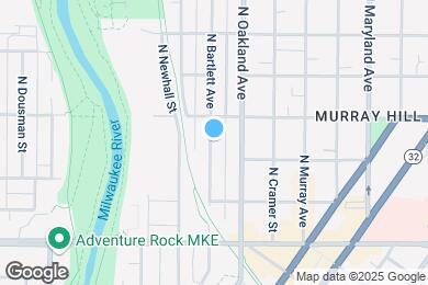 Map image of the property - 2474 N Bartlett Ave