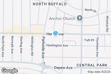 Map image of the property - Hertel Park Senior Residences