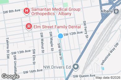 Map image of the property - 1225 sw vine st