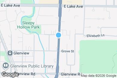 Map image of the property - 1202 Waukegan Rd