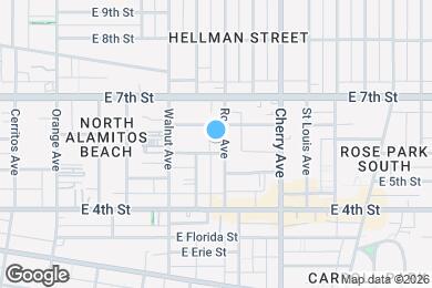 Map image of the property - 509 Rose Ave