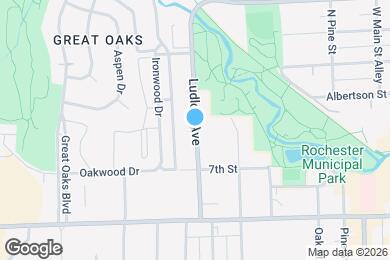 Map image of the property - 735 Ludlow Ave