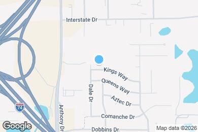 Map image of the property - 1602 Kings Way